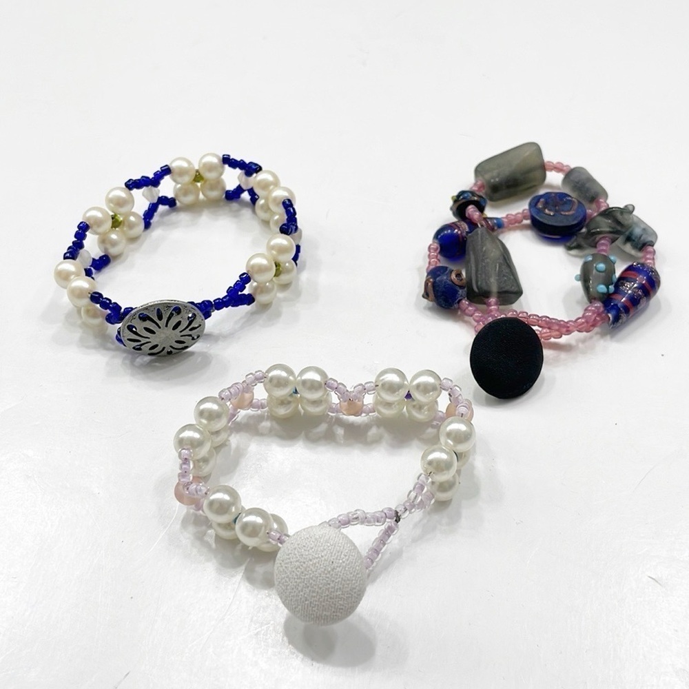 Beaded bracelet set